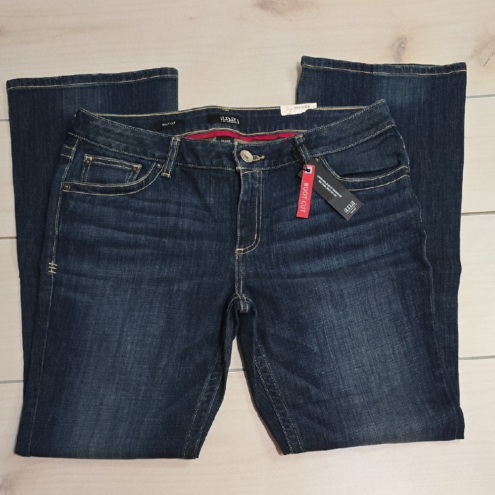 Dark Blue Boot Cut Women's Jeans
